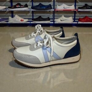 MIA Women's Kable Lace Up Sneakers‎ Blue Size 9 Comfort Athletic Vegan Leather